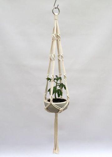 Natural Rope Color Handmade Macrame Plant Hanger