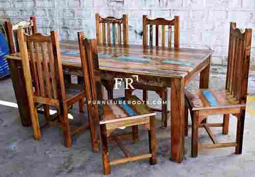 Vintage Restaurant Furniture - Dining Table Set