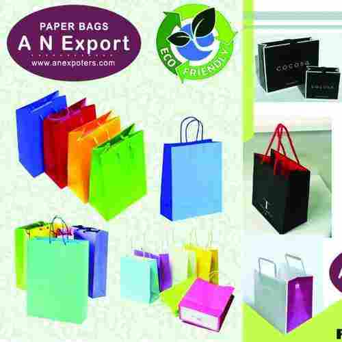 Colorful Paper Shopping Bags