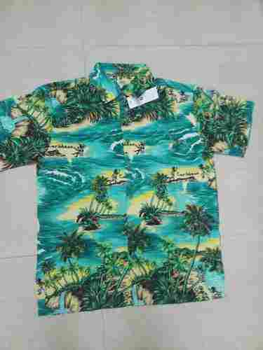 Printed Mens Beach Shirts