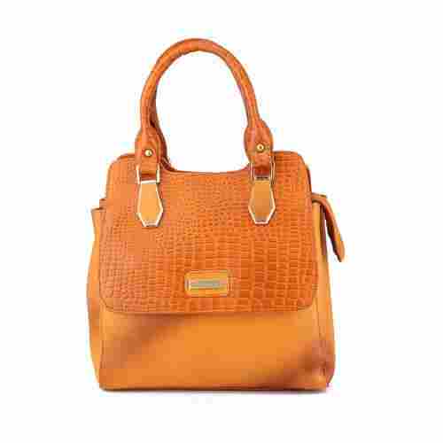 Ladies Tan Mini Leather Bag