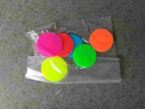 Multicolor Round Plastic Tokens