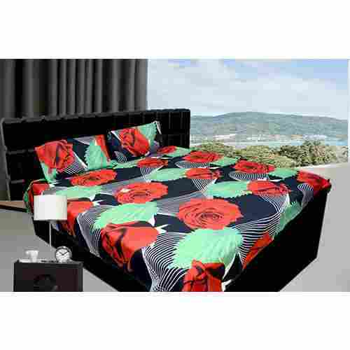 Polycotton Floral Printed Bedsheet