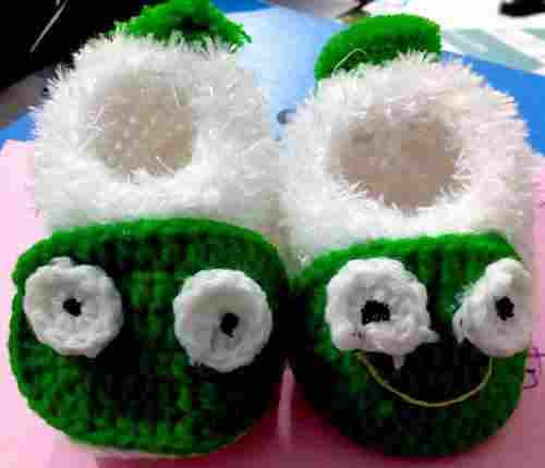 Handmade Fancy Crochet Baby Booties