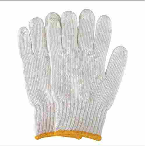 White Plain Cotton Gloves