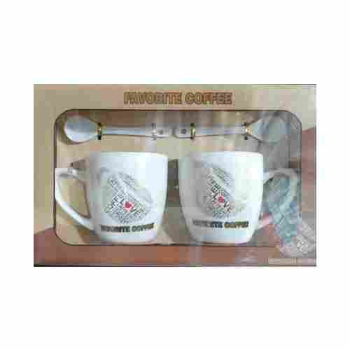 Favorite Coffee Printed Ceramic Cup Set