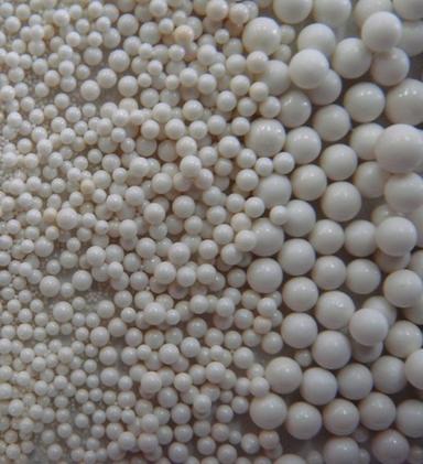 Cream White Zirconium Silicate Beads