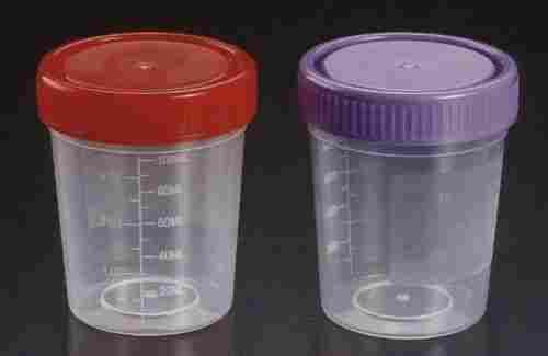 Plastic Urine Collection Containers