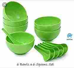 Green Color Soup Bowl