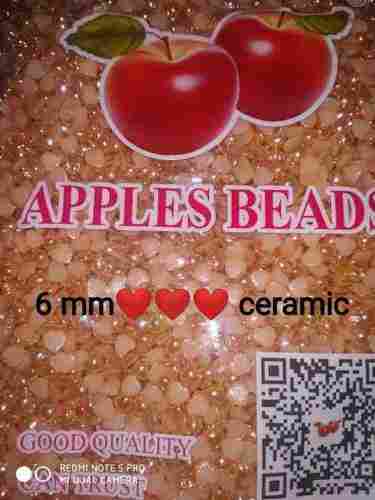 Apple and Heart Ceramic Beads