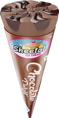  चॉकलेट डिलाइट कोन आइसक्रीम वजन: 110 ग्राम (G) 