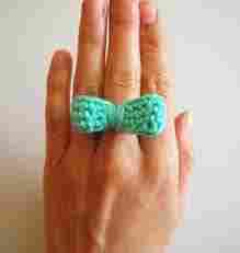 Adjustable Sky Blue Crochet Jewelry