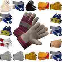 Multi Color Work Gloves