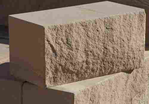 Solid Texture Sandstone Block
