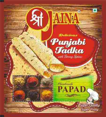 Delicious Punjabi Tadka Handmade Papad