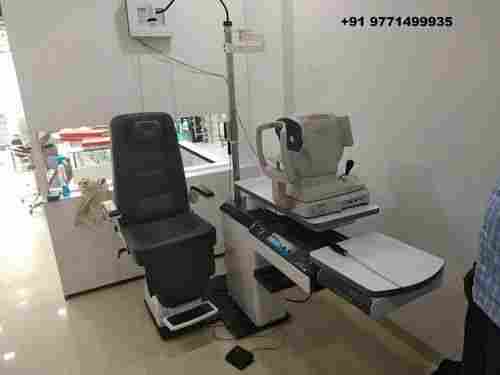 Semi Automatic Ophthalmic Refraction Chair Unit with Adjustable Seat