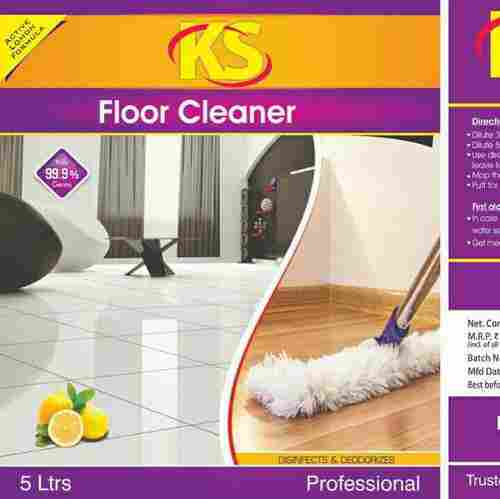 Active Lemon Formula Floor Cleaner 99.9%