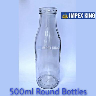 Semi-Automatic Glass Milk Bottles 500 Ml