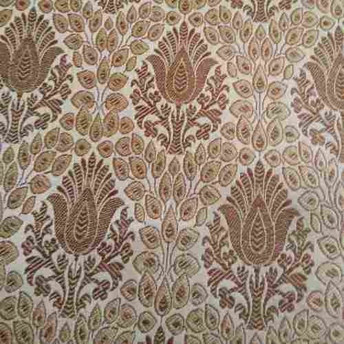 Handloom Banarasi Silk Fabric Brocade
