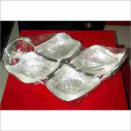 Silver Plated Pooja Set