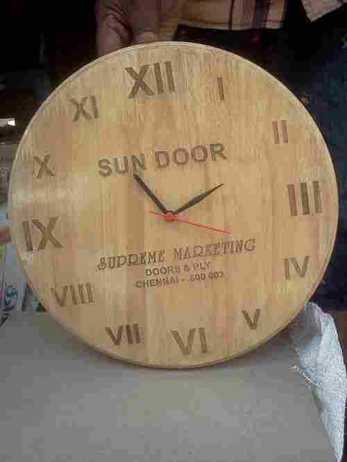 Wooden Fancy Clock