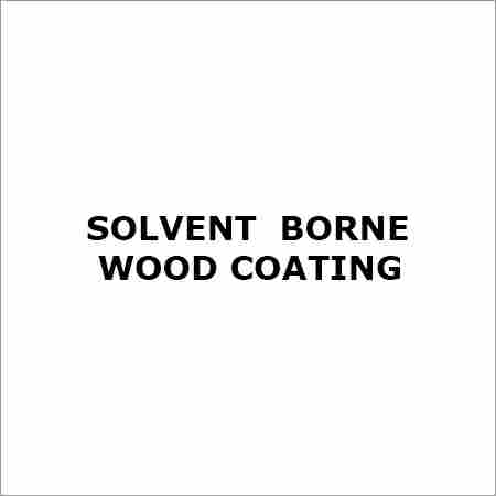 Solvent Borne Wood Coating