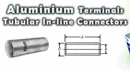 Aluminium Terminal Tubular-Inline-Connectors