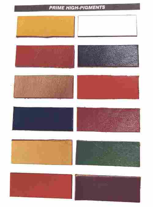 Leather Pigments Shade Card