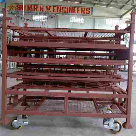 Fabricated Material Handling Trolley