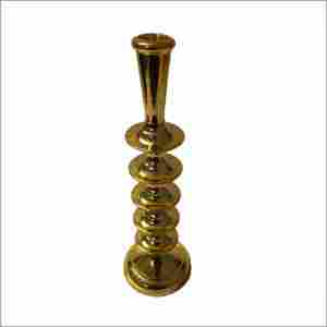 Gold Plated Aluminum Candle Holder