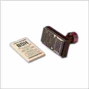 Rubber Stamp Block
