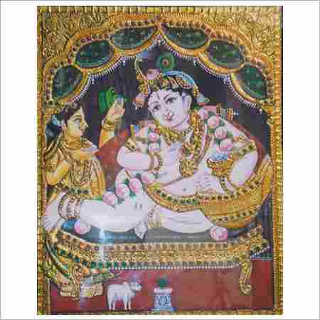Sri Krishna Tanjore Paintings