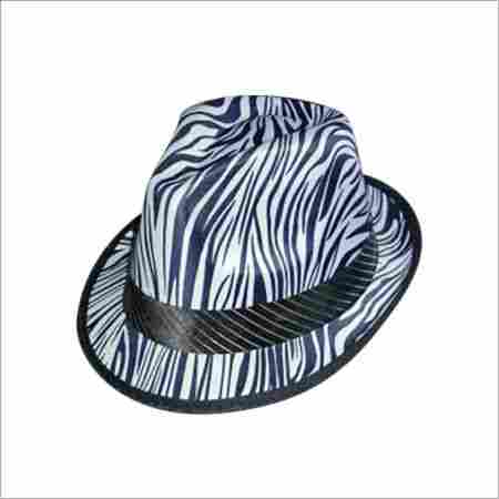 Zebra Print Hats