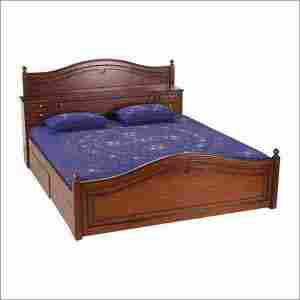 Wooden double Bed