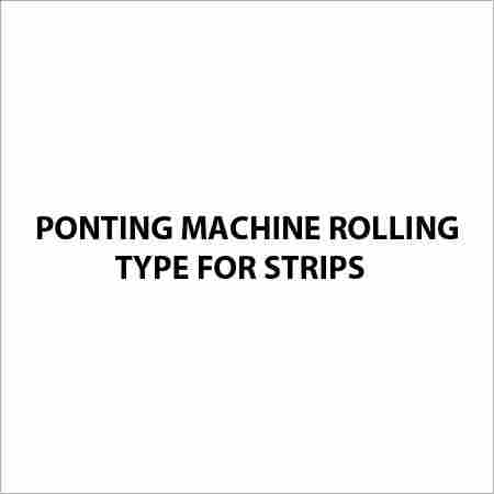 Rolling Type Pointing Machine
