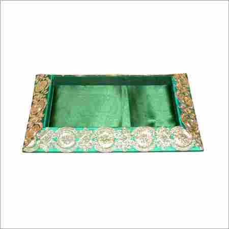 Colored Saree Packaging Trays
