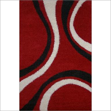 Brown Red Shag Rug