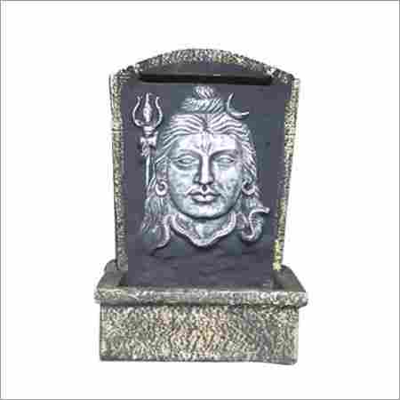 Fiber Lord Shiv Statue Fountain