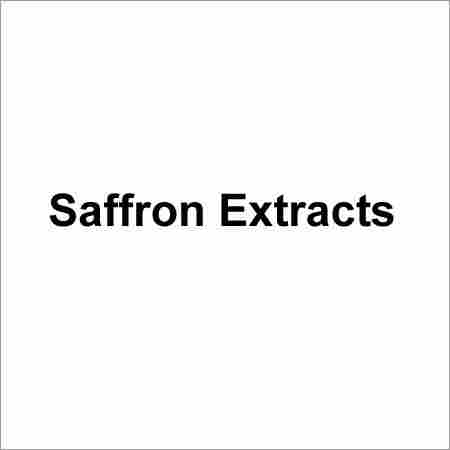 Saffron Extracts