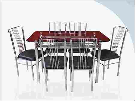 Designer Stainless Steel Dining Table