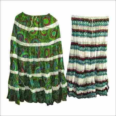 Designer Cotton Skirts