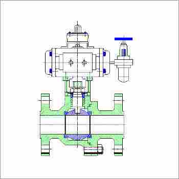 Pneumatic Operated PC Ball Valve