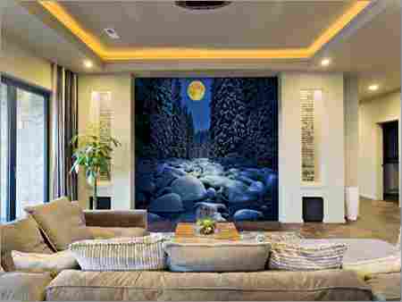 Digital Glass & Tiles Living Room