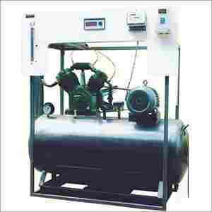 Two Stage Reciprocating Air Compressor Test Rig