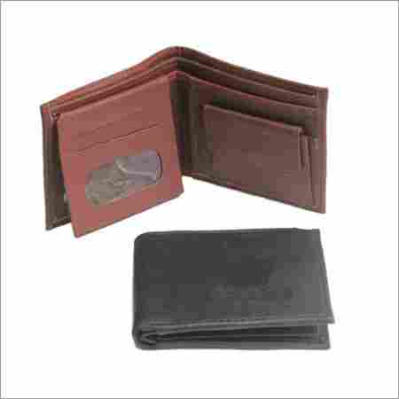 Brown Denim Wallet