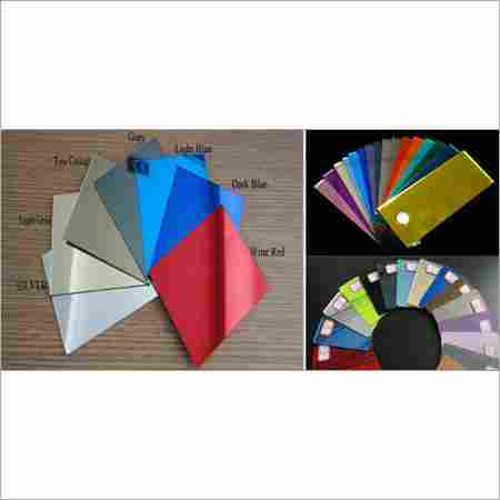 Colored Acrylic Mirror Sheets