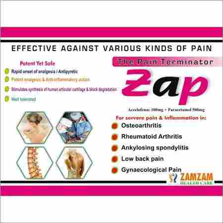Zap Pain Relief Tablets
