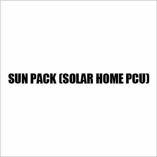 Sun Pack (Solar Home PCU)