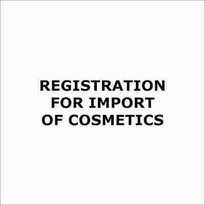 Cosmetic Import Registration