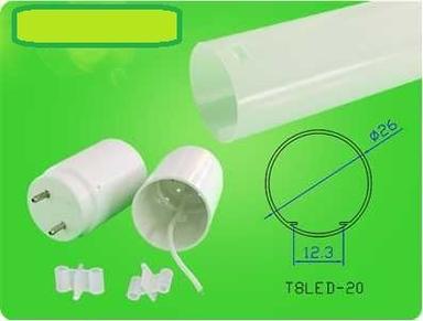 0.9 M plastic LED tube housing and caps